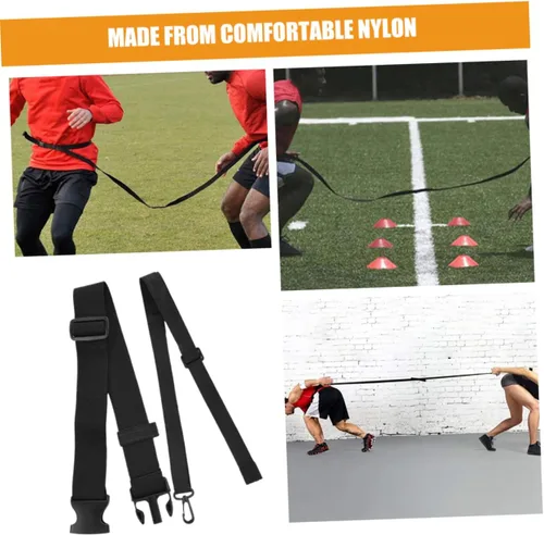 Vista 6 de Happyyami 1 juego de cinturón de entrenamiento de baloncesto y fútbol para habilidades de reacción mejoradas para sesiones deportivas de niños