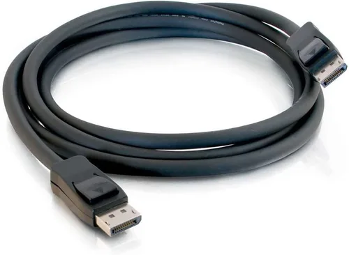 Vista 9 de C2G Legrand - Cable DisplayPort 1.2 macho a macho, cable de puerto de pantalla negro, cable de pantalla digital de 3 pies, puerto de pantalla de 8K