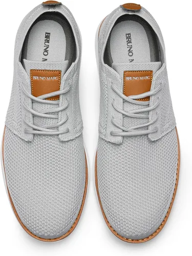 Vista 4 de Bruno Marc Zapatillas de malla para hombre Oxfords ligeras