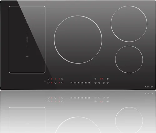 Vista 10 de NOXTON Cocina de inducción de 4 quemadores, estufa de inducción de 24 pulgadas con control táctil deslizante, 9 niveles de potencia, función