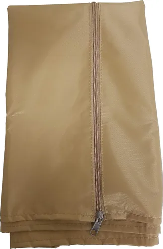 Vista 6 de Hiland HVD-PRPC-CVR - Cubierta para hoguera de propano convencional, impermeable, resistente, 30 x 30 x 25 pulgadas, color marrón claro, cuadrado
