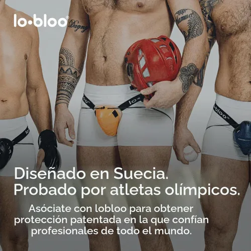 Vista 6 de Lo Bloo Thai Cup 2.0 Professional Athletic/Coquilla protectora de ingle para Deportes de contacto como el MMA, grappling, Jiu-Jitsu Brasileño
