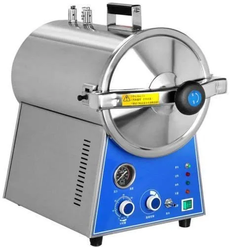 Vista 2 de Esterilizador completo portátil de la autoclave del vapor de la presión del acero inoxidable 24L para el equipo del uso del laboratorio