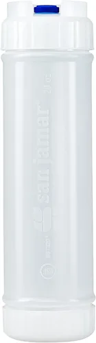 Vista 9 de San Jamar Ez Kleen - Botella de plástico para salsa con válvula pequeña para salsas finas y vinagretas, 16 onzas, blanco, natural/verde