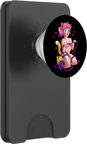 Vista 7 de Animación Japonesa Otaku Manga - Japón Anime PopSockets Swappable PopGrip