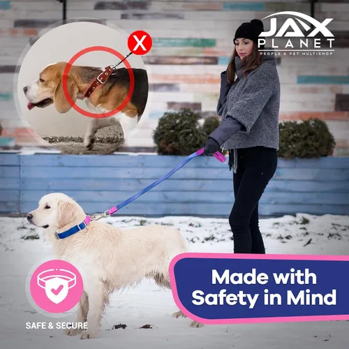 Vista 9 de Jelly - Collar para perro martingala impermeable, collar de nailon sin tirones con hebilla de metal de aleación y anillo en D para entrenamiento