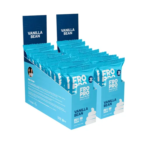 Vista 27 de FROPRO Barras de proteína vegetal – Barras de proteínas a base de plantas, totalmente naturales, sin gluten, lácteos y soja, barras altas