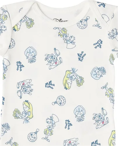 Vista 4 de Tienda Essentials Disney para bebés niñas Marvel Star Wars Body de princesa de manga larga, paquete de 5