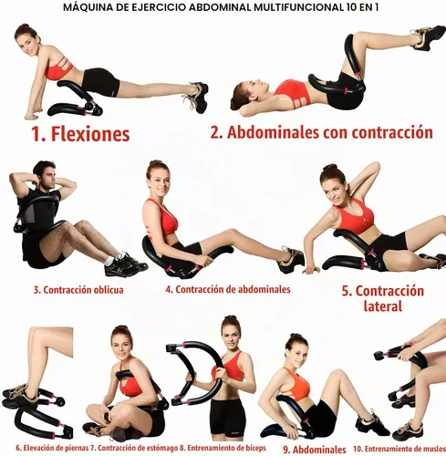 Vista 7 de Máquina de abdominal,Equipo de entrenamiento abdominal,Máquina