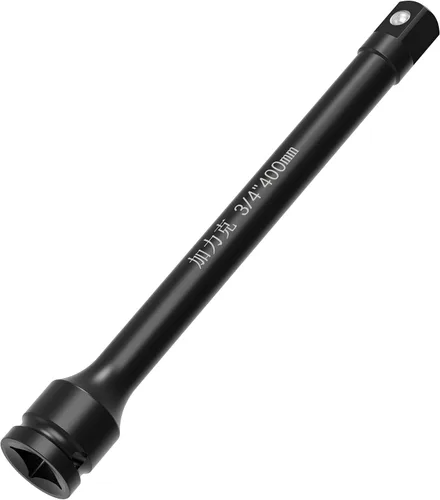 Vista 20 de Barra de extensión de impacto de 1 pulgada con pasador de bloqueo de 10 pulgadas, extensión de enchufe de impacto, acero CR-MO