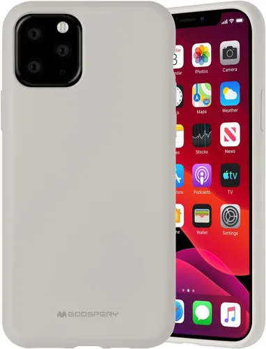 Vista 12 de GOOSPERY Funda de silicona líquida para Apple iPhone 11 Pro (5.8 pulgadas) Jelly Rubber Bumper Case con forro de microfibra suave (negro)