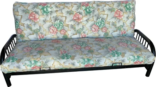 Vista 8 de Fundas de colchón de futón, fundas de cama, 100% algodón (individual, matrimonial, Queen) (flor #12, tamaño matrimonial 6 x 54 x 75)