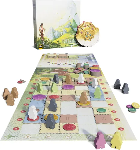 Vista 7 de Sit Down! Tiwanaku - Juego de mesa de estrategia Sit Down! para optimización de exploración de deducción, rueda madre tierra Pachamama, modo