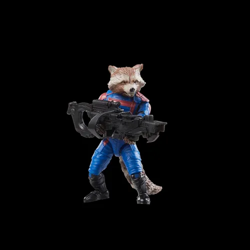 Vista 5 de Marvel Legends Series Marvel's Rocket, Guardians of The Galaxy Vol. 3 - Figuras de acción coleccionables de 6 pulgadas, juguetes para edades de 4