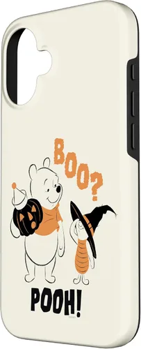 Vista 2 de iPhone 16 Disney Winnie the Pooh Boo Pooh Funda de Halloween