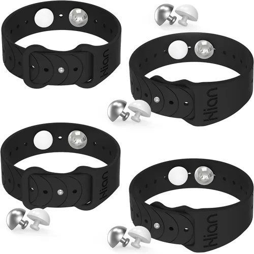 Vista 19 de Pulseras de mareo por movimiento, para adultos, niños y mujeres embarazadas, pulseras de acupresión antináuseas para automóvil, mar, aire, crucero