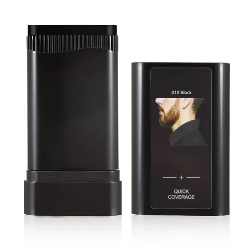Vista 20 de Barra de retoque de cabello, barra de cubierta de cabello gris instantáneo, peine integrado para mezcla sin costuras, corrector crema, cubierta
