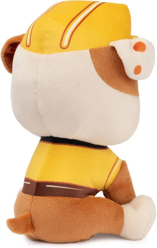 Vista 5 de GUND Patrulla Canina Rubble en uniforme de construcción de marca para edades de 1 y más, 22,9 cm (los estilos pueden variar)