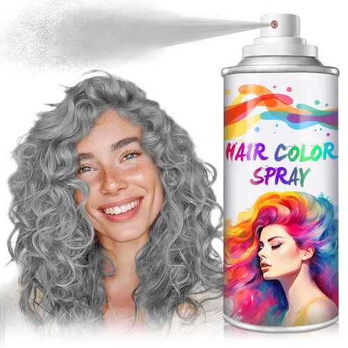 Vista 9 de Tinte en aerosol temporal para el cabello, 4.1 fl oz (rojo)