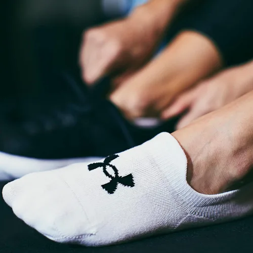 Vista 5 de Under Armour Calcetines Essential Ultra Low Tab para niña, 6 pares