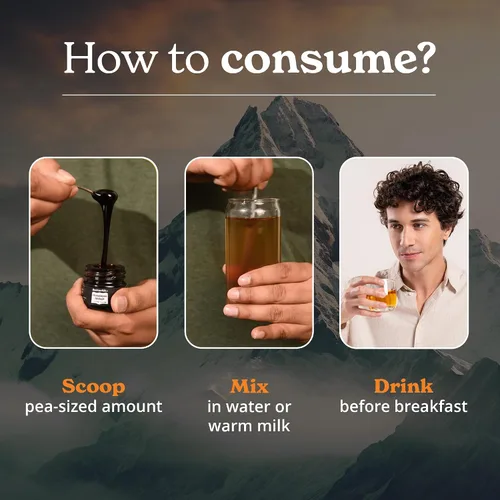 Vista 8 de Better Alt Resina Pura de Shilajit del Himalaya Paquete de 2 Grado Dorado de Alta Potencia 150 Porciones para Impulso de Energía y Apoyo