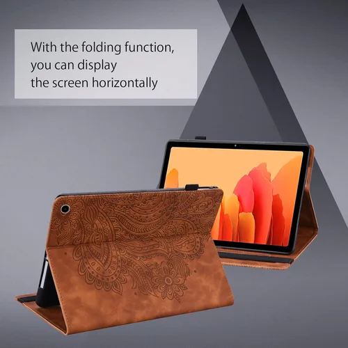Vista 5 de ALILANG Funda para Amazon Kindle Fire Max 11 (13ª generación, versión 2023) con lápiz capacitivo, múltiples ángulos de visión, piel sintética
