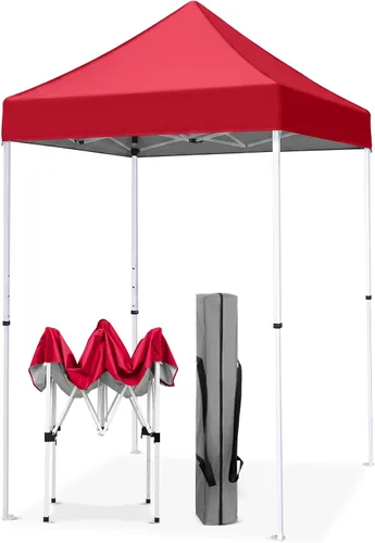 Vista 43 de EAGLE PEAK - Toldo desplegable de 5 x 5, toldo instantáneo para exteriores, fácil de instalar, refugio plegable de pierna recta (beige)