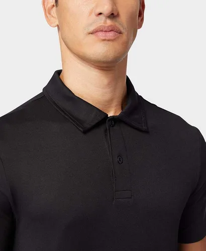 Vista 3 de 32 DEGREES Polo clásico Cool para hombre, ajuste delgado, absorbe la humedad, elástico en 4 direcciones, golf y tenis