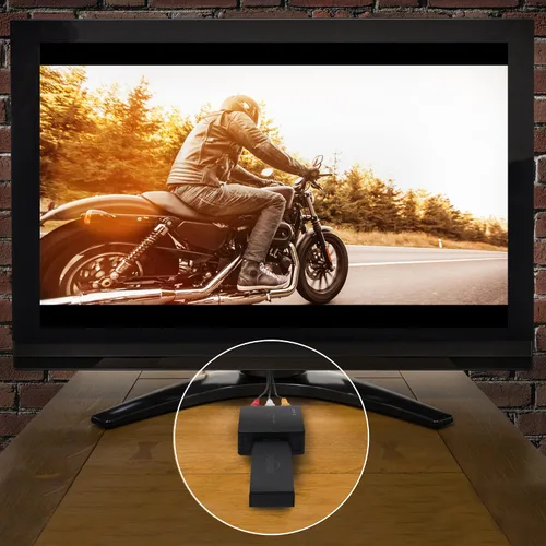 Vista 7 de Convertidor HDMI a AV compuesto para Amazon Fire Streaming Stick: use Amazon Fire Streaming Stick con televisores más antiguos que tengan entradas