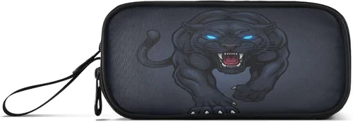 Vista 12 de senya Estuche para lápices de gran capacidad, bandera estadounidense con camuflaje grunge, caja para bolígrafo para escuela, oficina, universidad