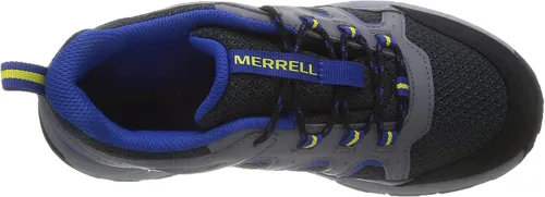 Vista 5 de Merrell Oakcreek - Tenis de senderismo impermeables de encaje bajo para niños