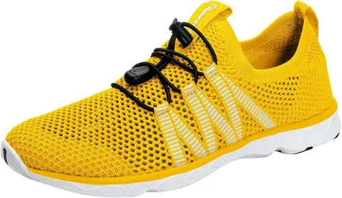 Vista 4 de SUOKENI Zapatos sin cordones de secado rápido para playa o deportes acuáticos