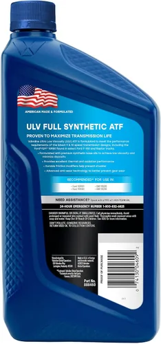 Vista 2 de Valvoline Fluido de transmisión ULV 1 cuarto de galón