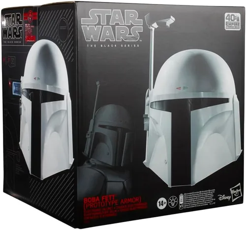 Vista 6 de Star Wars The Black Series - Casco electrónico de armadura de prototipo Boba Fett