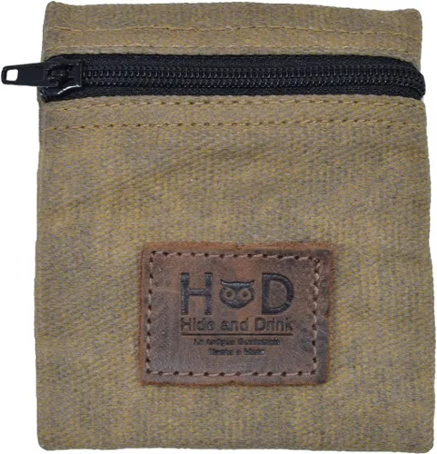 Vista 21 de Hide & Drink, Bolsa de condón de lona encerada resistente al agua, bolsa de bolsillo con tecnología Change Valuables, regalo clásico para socios