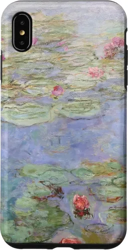 Vista 11 de Monet's Water Lilies Modern Art Impressionism Painting Cover Case for iPhone 17