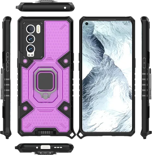 Vista 60 de Funda para 1+ Nord 2 5G, funda para OnePlus Nord 2 5G con funda de soporte, color azul