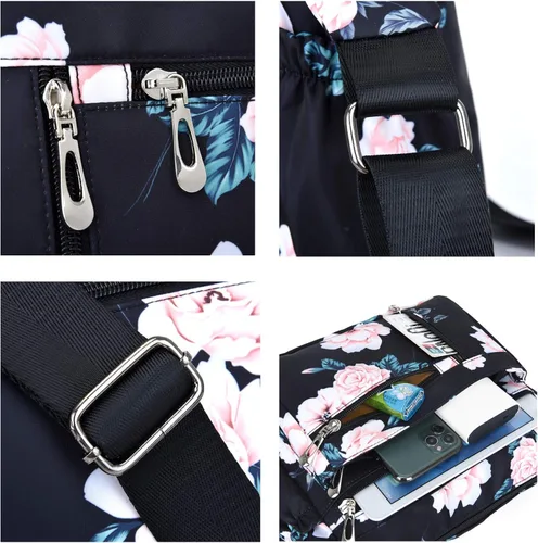 Vista 4 de Fabuxry - Bolsas y Bolsos de Hombro para Mujer Bolso mensajero