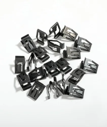 Vista 3 de RACOONA 20 piezas de retén metálico para tablero de automóvil, clips de retención de metal para tablero de automóvil, retén metálico para consola