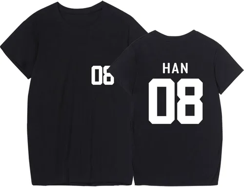 Vista 13 de Skz 5 Star Album Merch Shirt Felix Jisung Hyunjin Minho Bangchan Changbin Concerts Tee Rockstar 8th Tops