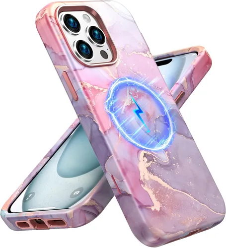 Vista 40 de Magsafe - Funda protectora para iPhone 13/14, a prueba de golpes, a prueba de caídas, funda inalámbrica para parachoques, protección híbrida