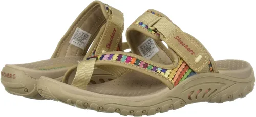 Vista 9 de Skechers Women's Reggae-Mad Swag-Toe Thong Woven Sandal