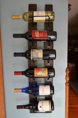 Vista 3 de Estante para vino - Estante para 6 botellas de vino