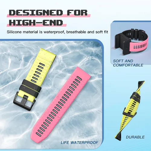 Vista 3 de RTTACRTT Silicone Wrist Bands for Just Dance 2024 2023 2022 Switch and for Zumba Burn It Up, Dance Strap Freely Adjustable for Joy Con & Switch OLED