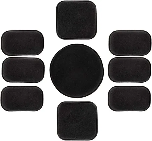 Vista 2 de Kit de almohadillas de repuesto para casco de Airsoft, juego de almohadillas de espuma universales, accesorios tácticos, kits de acolchado