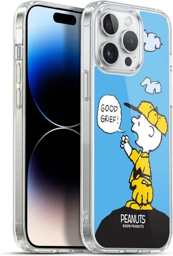 Vista 148 de Head Case Designs Funda de gel suave con licencia oficial de Peanuts Autumn Charlie Brown compatible con Apple iPhone 7 Plus/iPhone 8 Plus