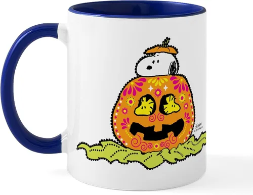 Vista 53 de CafePress Sincere Pumpkin Patch Mug Taza de café de cerámica de 11 oz (11.0 fl oz)
