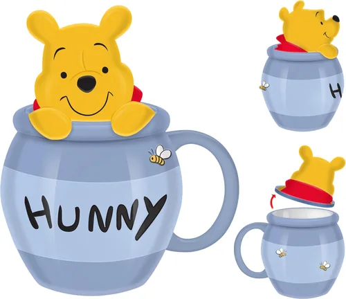 Vista 7 de Silver Buffalo Disney Winnie the Pooh Is It Monday Already With Eeyore - Taza de cerámica cónica, 18 onzas
