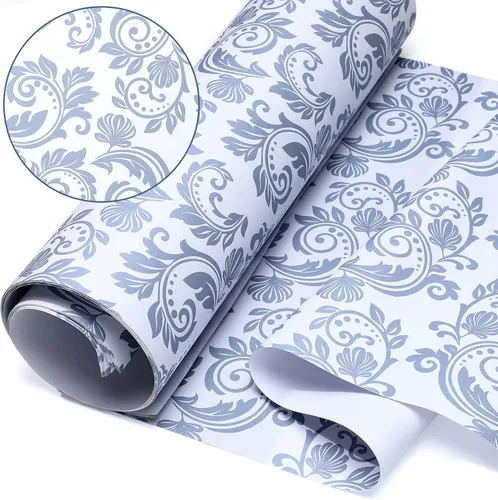 Vista 17 de Gersoniel 10 hojas de forros de cajones para aparadores, revestimientos de cajones perfumados, papel perfumado no adhesivo para estantes fragantes