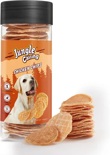 Vista 4 de Jungle Calling 32 unidades de golosinas de pollo con un solo ingrediente